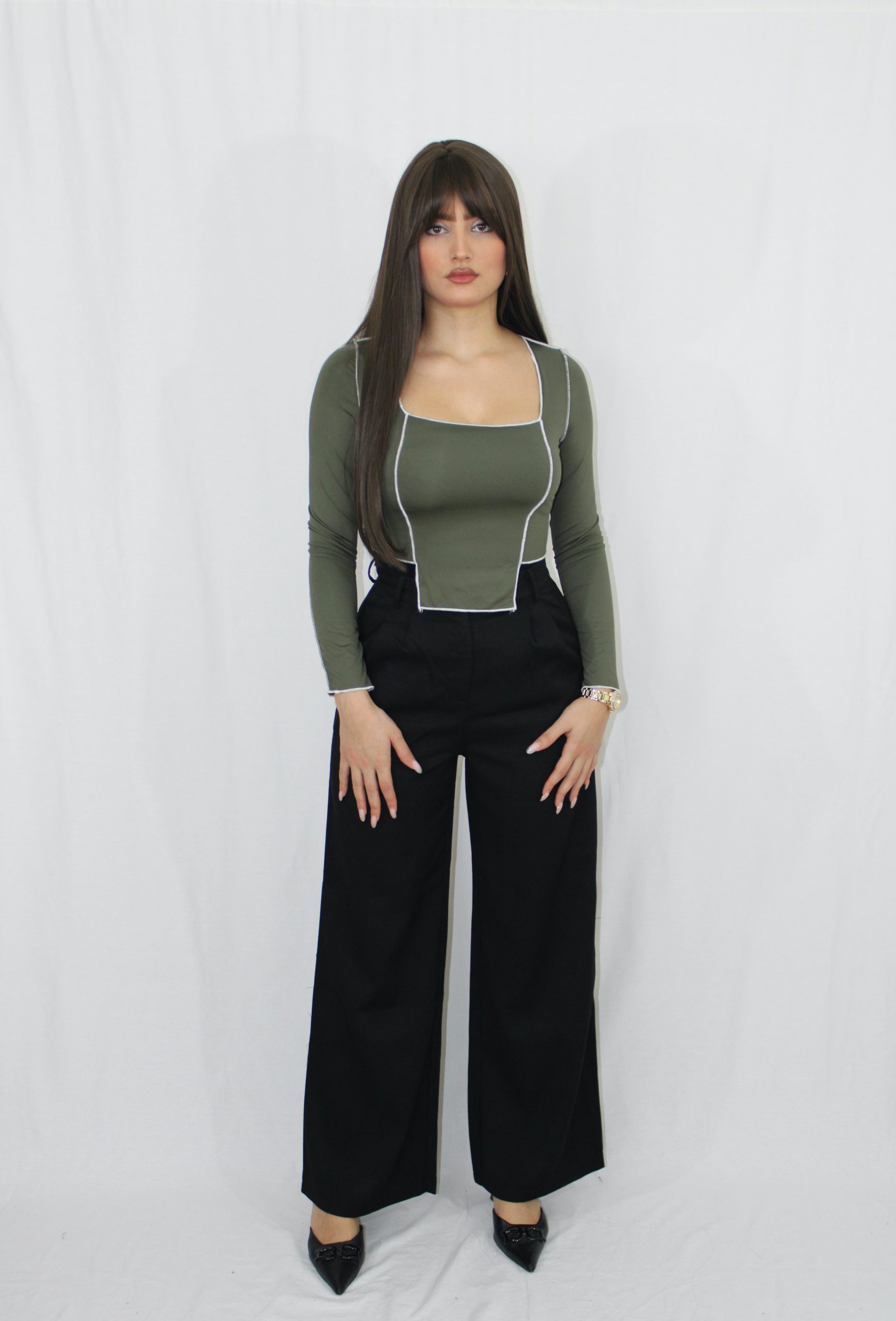 Pantalon classe noir