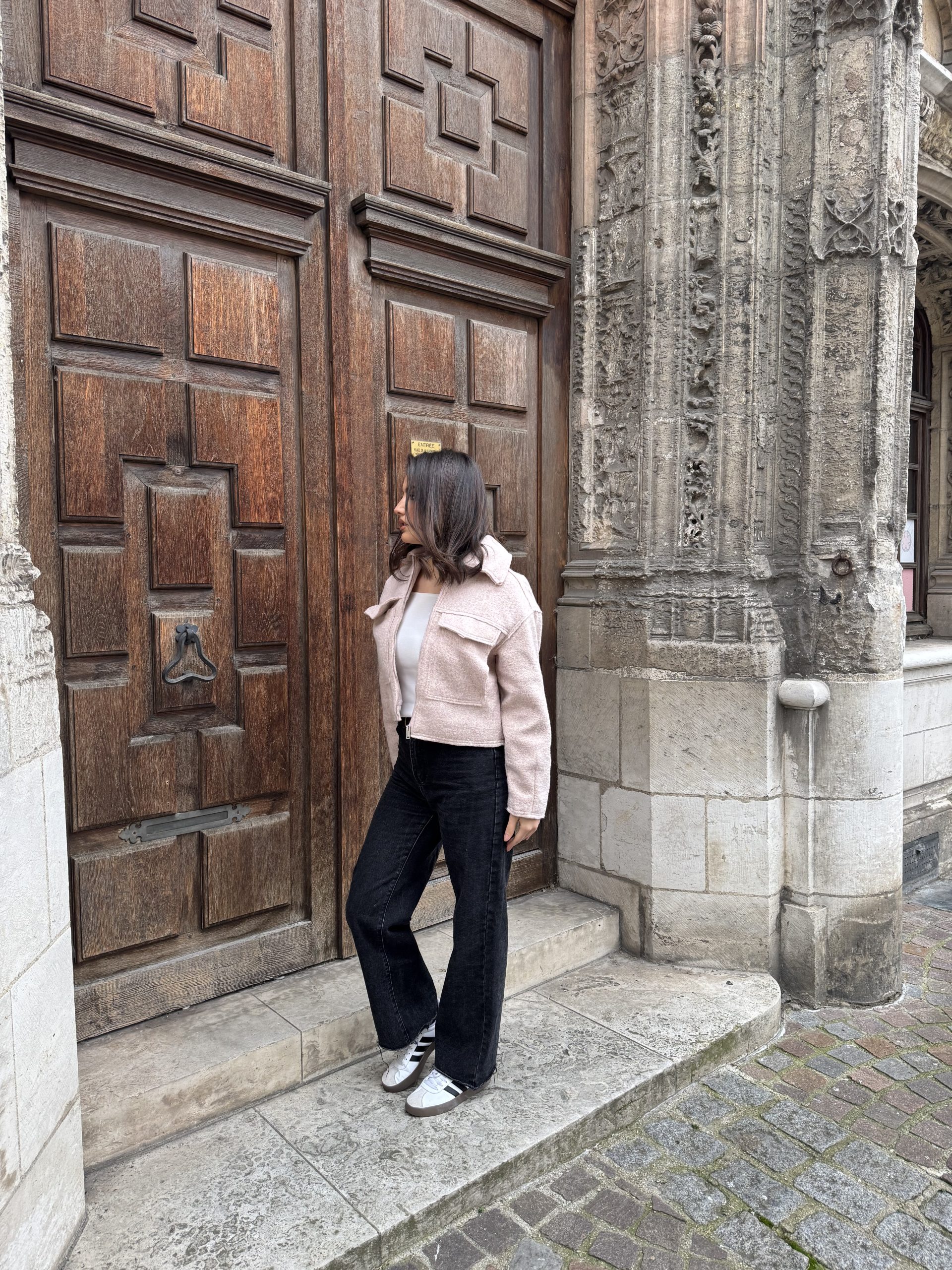 Veste courte Alma Rose