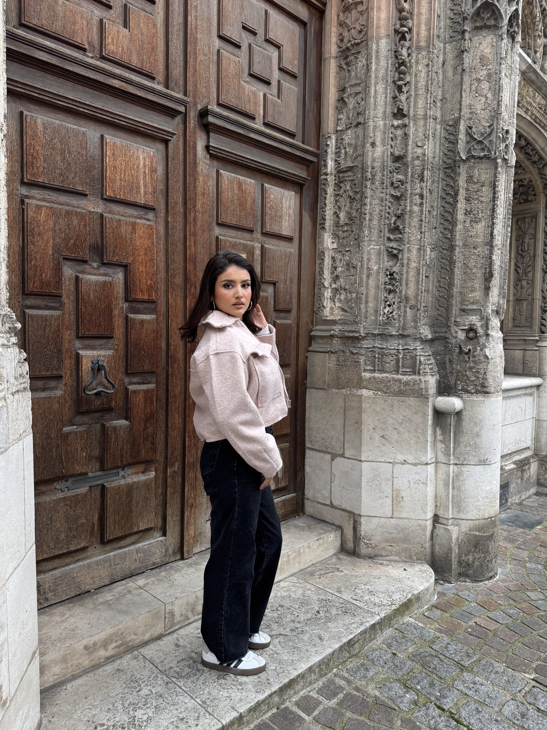 Veste courte Alma Rose